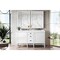James Martin Vanities Addison 60in Double Vanity, Glossy White w/ 3 CM Carrara White Top E444-V60D-GW-3CAR - alternate 5